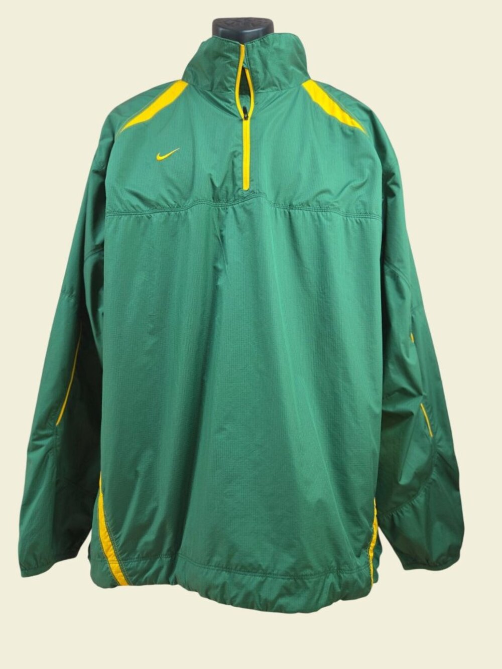 Nike Storm-FIT 1 Mens Green Pullover Jacket XXL